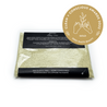 Organic & All Natural Face & Body Cleanser Featuring Black Seed Oil – Hemp Powder to Liquid Cleanser Concentrate – Full Size Back - Zero Waste, Plastic Free, Home Compostable Packaging, Vegan Friendly, Waterless, Unisex, Travel Friendly - Oasis Black – Organic Botanical Skincare Born in Morocco, Made in Byron Bay - Zero Waste Beauty GOLD WINNER Clean + Conscious Awards 2022