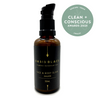 Organic & All Natural Face & Body Oil Featuring Black Seed Oil – Golden Multi-Purpose Oil – 50ml - Non Greasy, Fast Absorbing, Vegan Friendly, Waterless, Unisex - Oasis Black – Organic Botanical Skincare Born in Morocco, Made in Byron Bay - FINALIST for Vegan Skincare in the Clean + Conscious Awards 2023