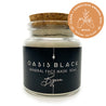 Organic & All Natural Powdered Mud Masks featuring Black Seeds – Byron Mineral Clay Face Mask – 50ml Jar - Earth Conscious Packaging, Vegan Friendly, Waterless Skincare, Unisex, Travel Friendly - Oasis Black – Organic Botanical Skincare Born in Morocco, Made in Byron Bay - Oily & Acne Skincare BRONZE WINNER Clean + Conscious Awards 2021
