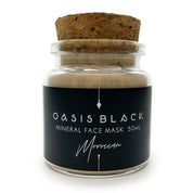 Organic & All Natural Powdered Mud Masks featuring Black Seeds – Moroccan Mineral Clay Face Mask – 50ml Jar - Earth Conscious Packaging, Vegan Friendly, Waterless Skincare, Unisex, Travel Friendly - Oasis Black – Organic Botanical Skincare Born in Morocco, Made in Byron Bay